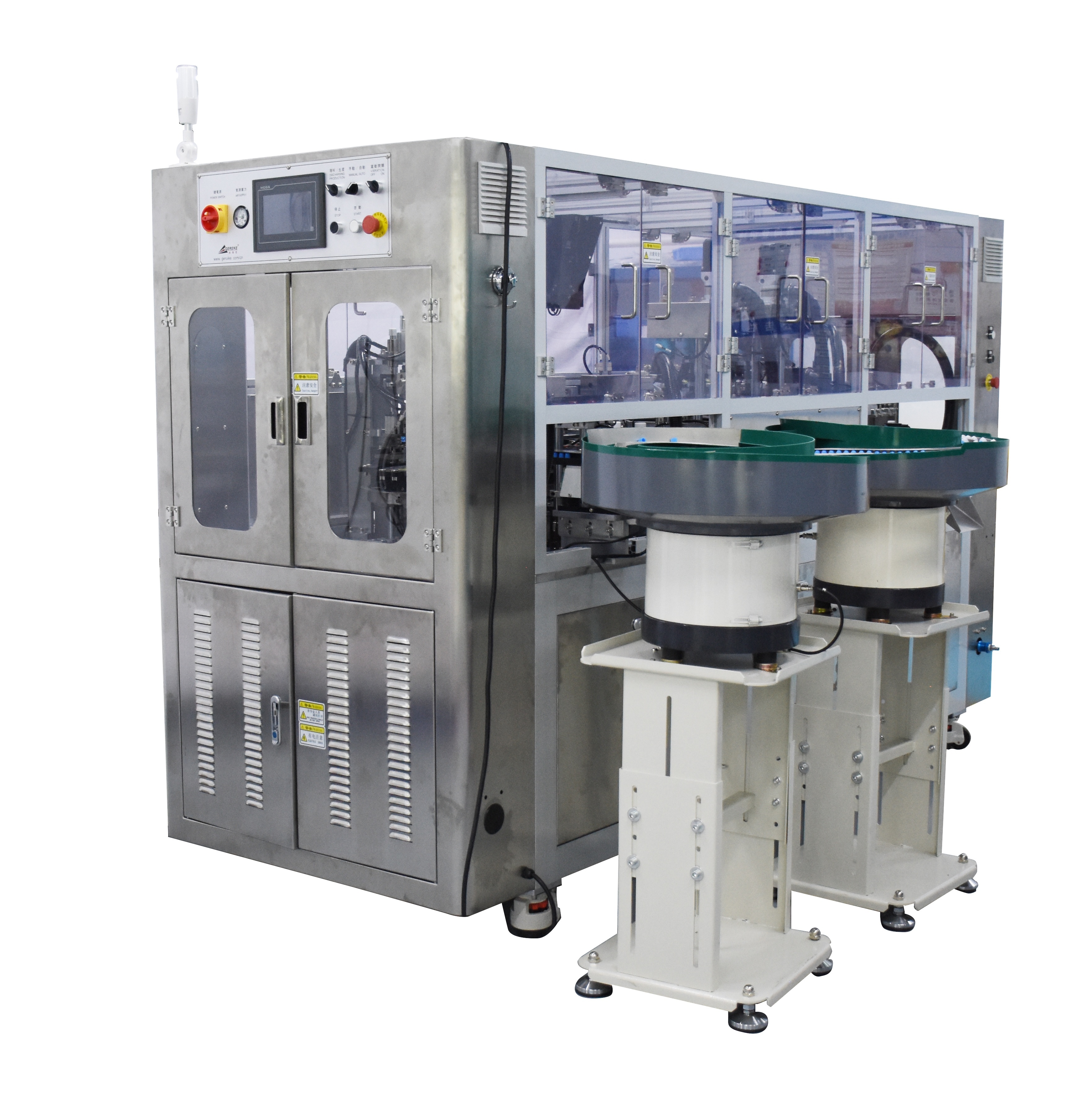 Automatic Ballpoint Pen Assembly Machine Retractable PLC Controlled