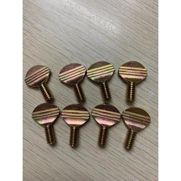 Manufacturer Customized Stainless Steel Hand Tightening Spade Flat Head Racket Thumb Screw