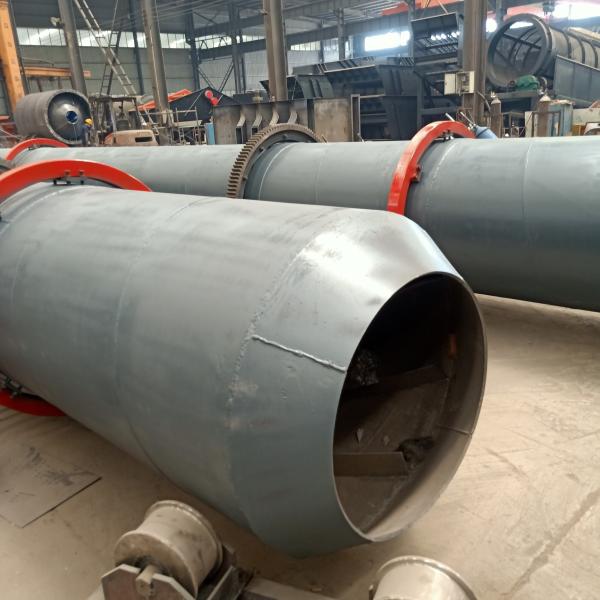 Secador de cilindro giratório 34kw da serragem para as microplaquetas de madeira do pó/madeira