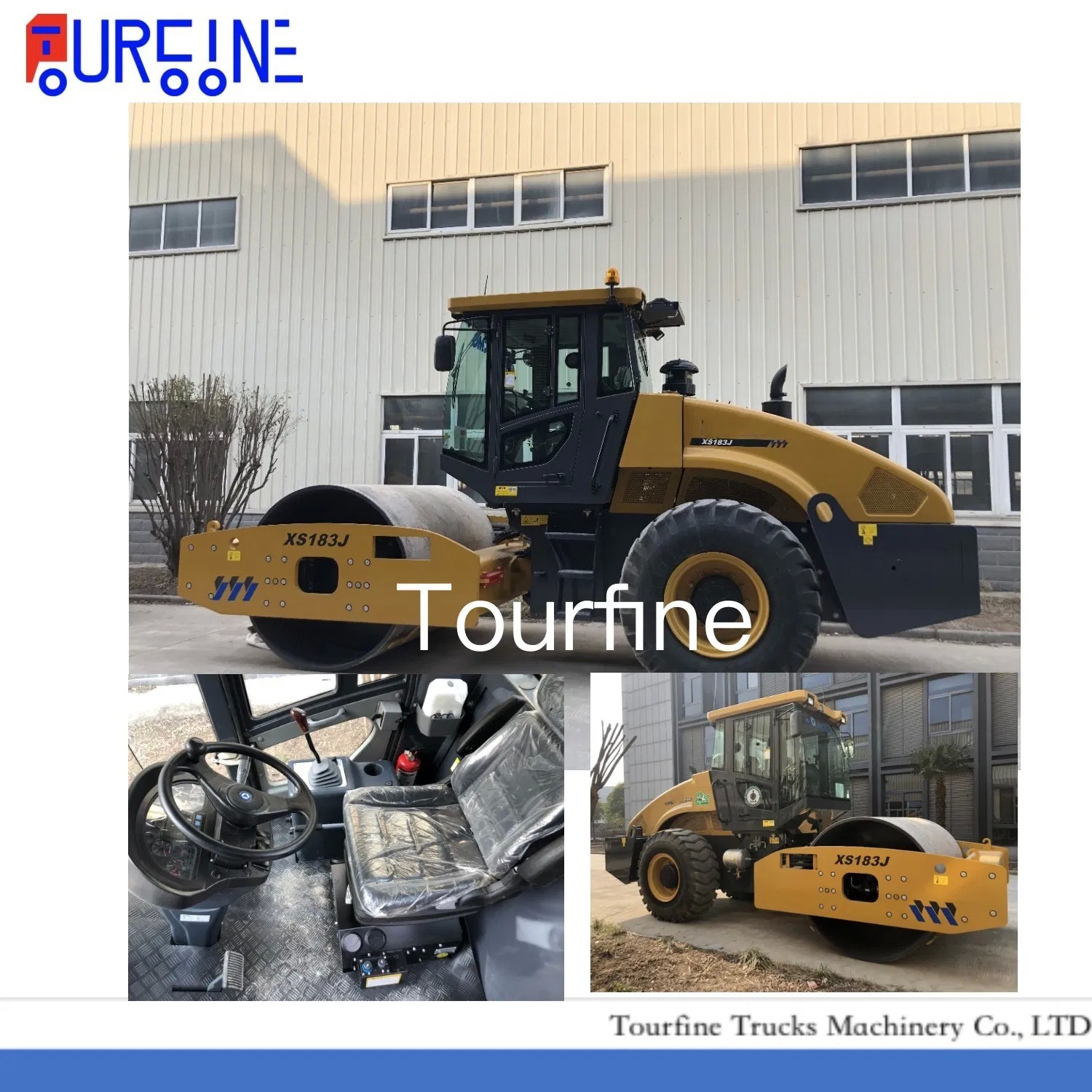 XS143J 14 Ton Single Drum Vibratory Road Roller for Road Construction