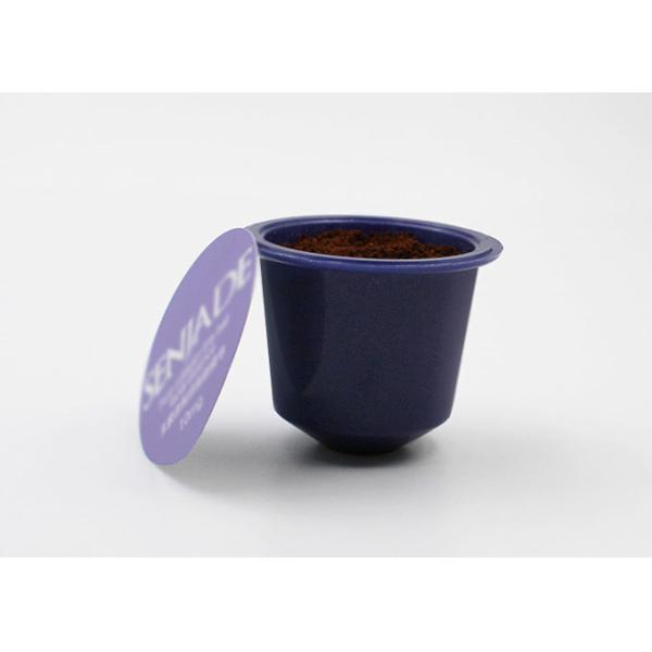 Мини капсулы стручка кофе для порошка/напитка Неспрессо приправленных молоком пудрят капсулы упаковки с фильмом запечатывания