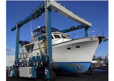 1200t Mobile A5 Rubber Tired Gantry Crane Yacht Handling Boat Lifting