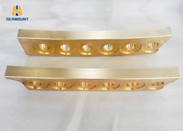 Customized Machining Copper Metal Plate High Strength Easy Cutting