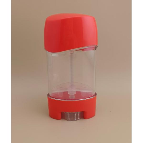 ISO9001 ISO14001 Certified Clear Smooth Lip Balm Packaging Featuring Red Lid Model 2316 Optimized for Lipsticks Cosmetic
