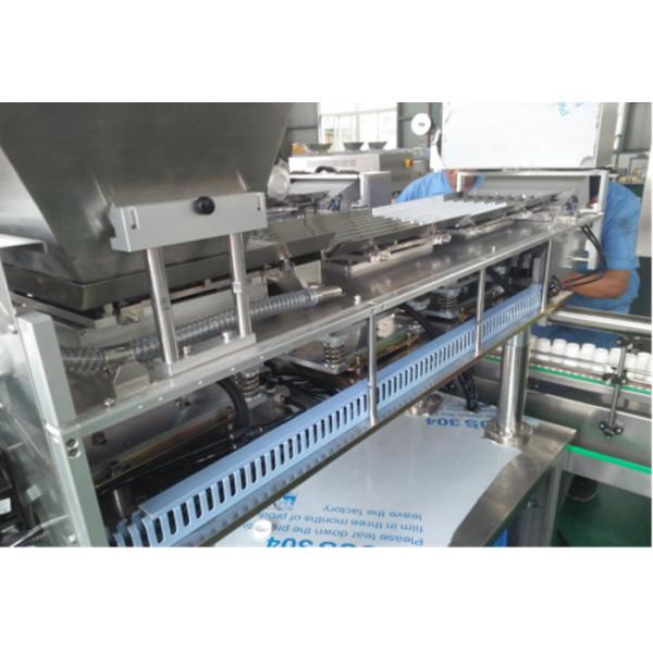 Automated Capsule Tablet Bottle Filling Machine In Integrated Pharmaceutical Production Line