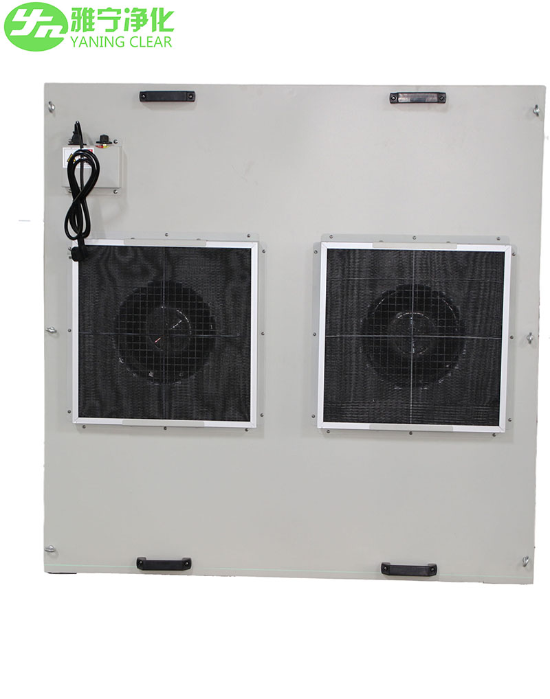 Сталь блока фильтра H14 вентилятора HVAC FFU с алюминиевым турбовентилятором