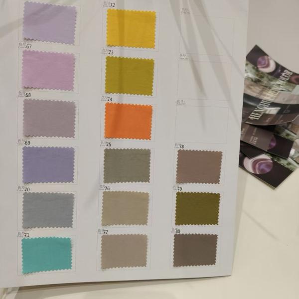 Thin Casual Shirt Fabric 88GSM Cotton Nylon Blend Fabric Breathable For Both Workwear And Everyday Wear