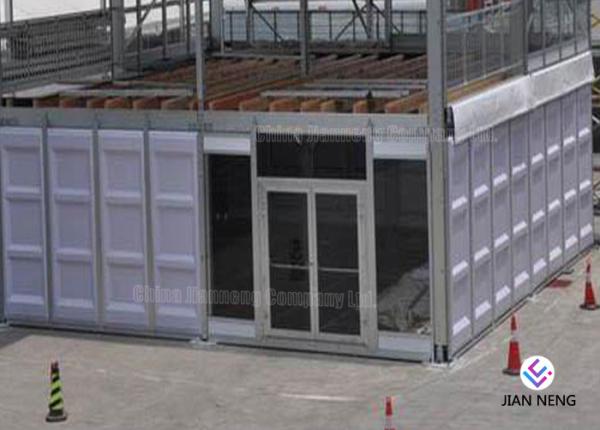 Stable Aluminum Window And Doors For Temporary Outdoor Tents Warehouse