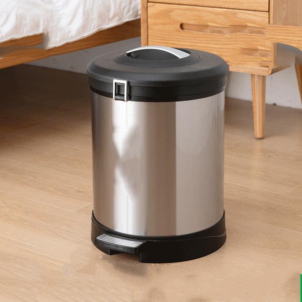 Household Kitchen Compressible Pedal Clamps Prevent Pets' Stainless Steel Feet From Stepping on Trash Can Recycling Bins