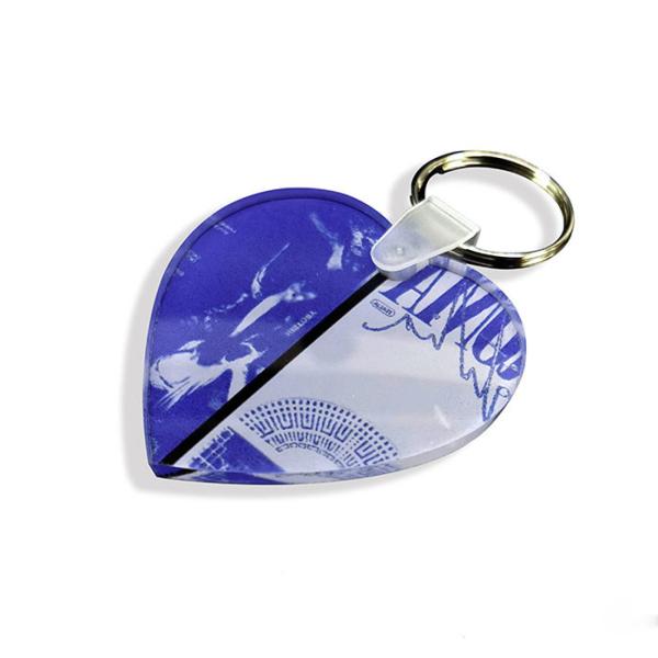 Custom Blank Sublimation Acrylic Keychain For Sublimation Printing