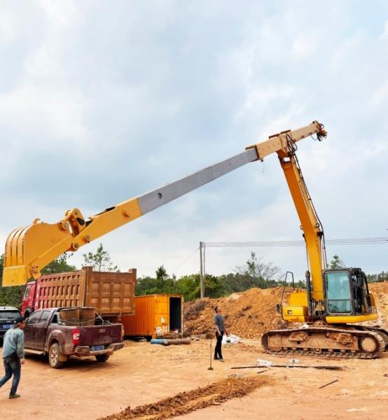 Excavator Telescopic Stick for Pipeline & Utility Installation