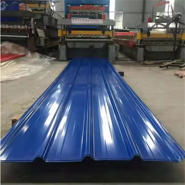 ASTM A755 PPGI Corrugated Steel Sheet 0.2mm-1.5mm Galvanized Color Roofing Sheets
