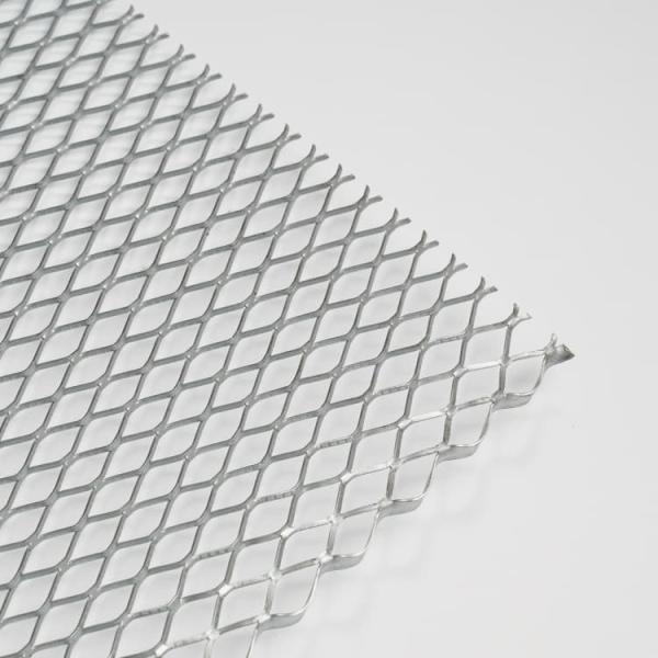 Steel Construction Galvanised Expanded Metal Lathing Diamond For Ceiling Reinforcement Systems