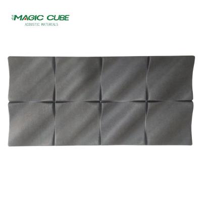Office Building 3D Acoustic Wall Tiles Customized For Sound Insulator