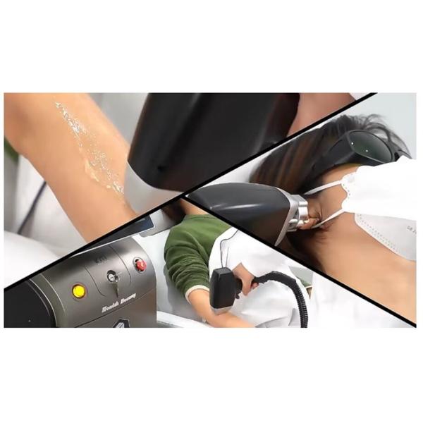 Мощный новый 808nm Ice Diodo Trio 3 Wave Diode Laser 810nm Депиляция 808 Nm Удаление волос 3 волны Титановый медицинский Machi