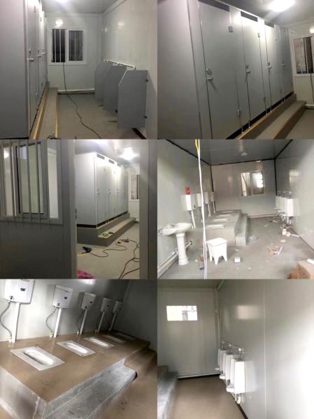 Sandwich Panel Sanitary Container Public Service Q355 Q235