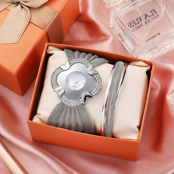 Versatile Fashion Diamond Watch Butterfly Style Bracelet For Ladies