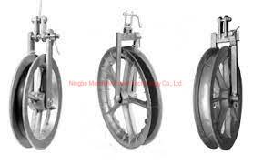 CAS Cable Pulley de um único condutor Blocos de fios de cordas de arame Elástico de cabo condutor