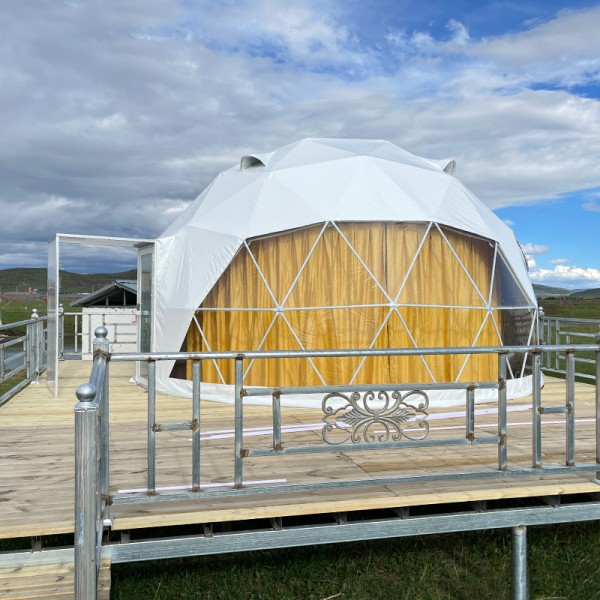 Glamping Dome Tents PVC Durable and Portable Outdoor Giant Tent Shelter