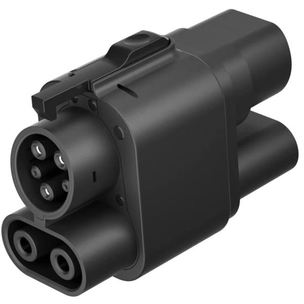 e-mingze factory wholesale direct supply of DC charging adapters CCS2 to CCS1 electric vehicle connector fast charging adapters