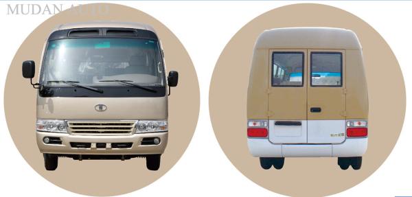 7.00R 16 Tires 23 Seater Minibus Sliding Window Passenger Commercial Vehicle