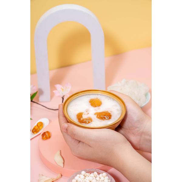 Кокосовая вода Персиковая смола Сладкий суп Замена блюд Пища для похудения