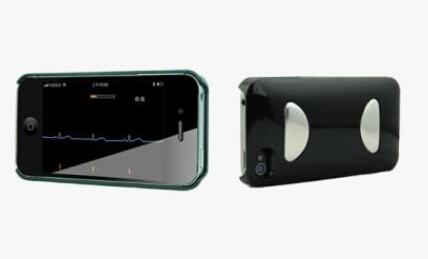 Mobile ECG Monitor Case Single Lead Bluetooth Cardiac Check Recorder ECG Monitor