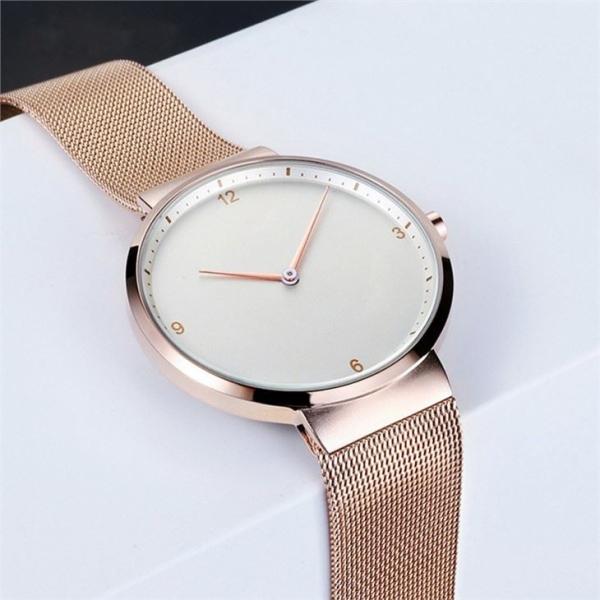 Fashion Alloy Couple Quartz Watch Minimalist Men's Quartz Wrist Watches
