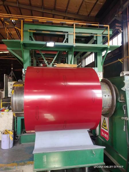 3105 H47 0.6 Thickness Color Coated Aluminium Sheet For Gutter