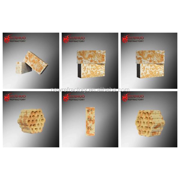63% Al2O3 Content Alumina Block Fire Refractory Sio2 Brick for Insulating Fire Bricks