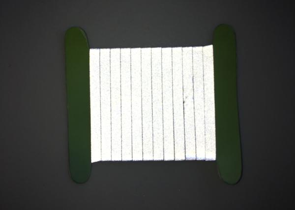 Ribbon reflective safety tape for clothing  , sewn on reflective tape for safety clothing