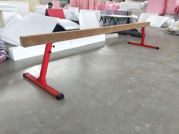 Exercise Balance Beam for Home Gymnastics Practice Adjustable Wood Woodwork Equipment