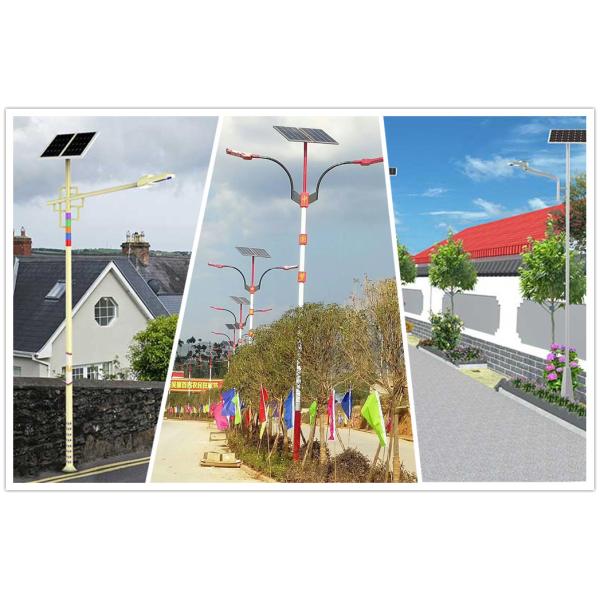 1700lm Solar LED Garden Lights 10W 60 LED Unique Design For Villa Park Resort