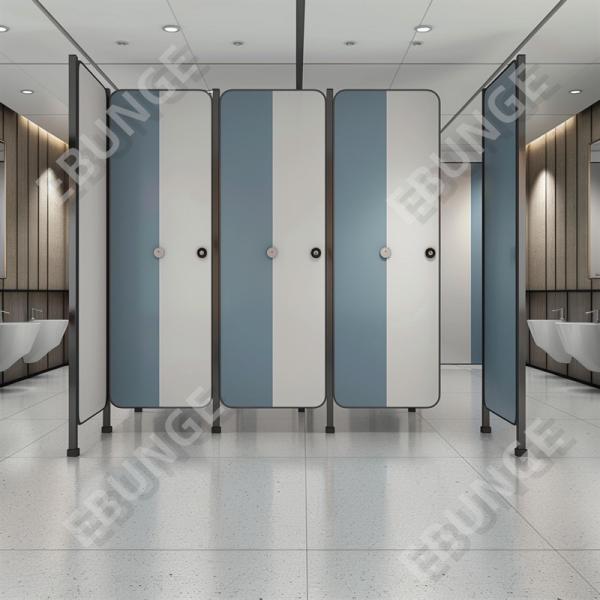 Customized Modern 304 Stainless Steel Toilet Partitions With Complete Privacy