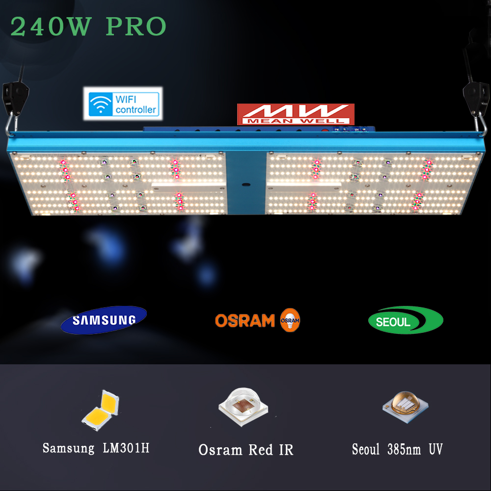 Спектр Samsung Lm301h 624Umol/S полный вырасти светлое 240w SAA привел для того чтобы вырасти лампа
