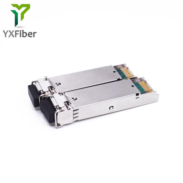 Módulo ótico do LC SMF 10km 1.25G SFP do módulo do transceptor da fibra