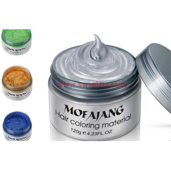 Hair Pomades Fashion Hair Coloring Strong Styling Hair Wax Disposable Hair Dye Mud Easy To Wash Plants Component