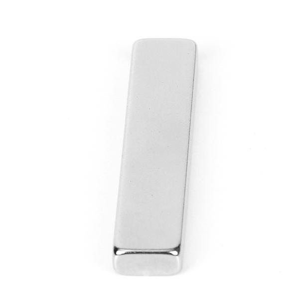Nickel Coated F50x10x5mm N48 Heavy Duty Rare Earth Neodymium Bar Magnet for Industrial