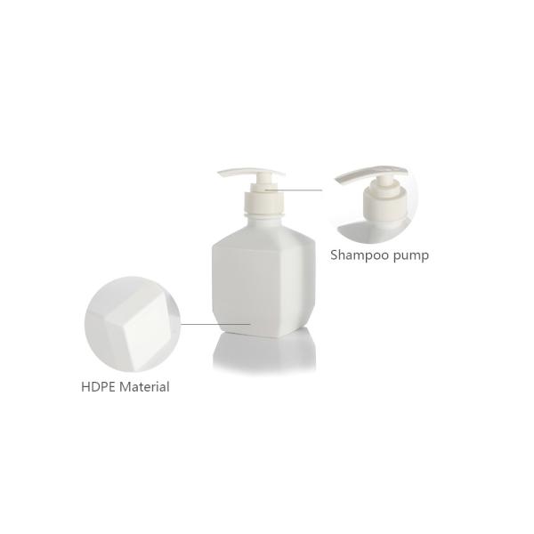 Hotel Bathroom 500ml Cosmetic Shampoo Shower Gel Bottle