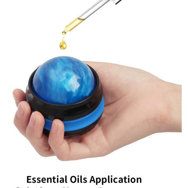 Ролик шарика массажа собственной личности смолы, шарик массажа Dia 54mm мраморный