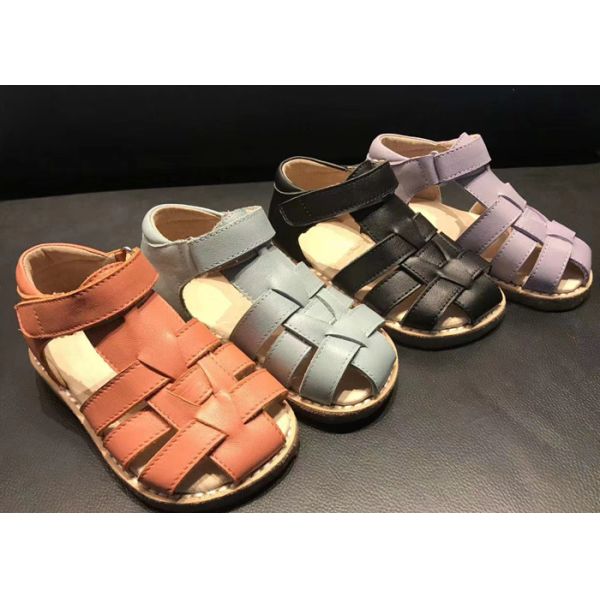 First Layer Cowhide Leather Baby Walking Shoes