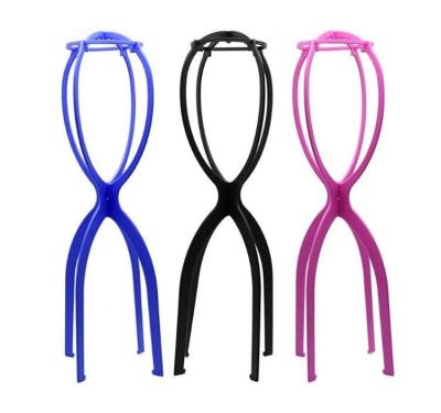 50cm Foldable Portable Wig Stand For Hat Display Detachable