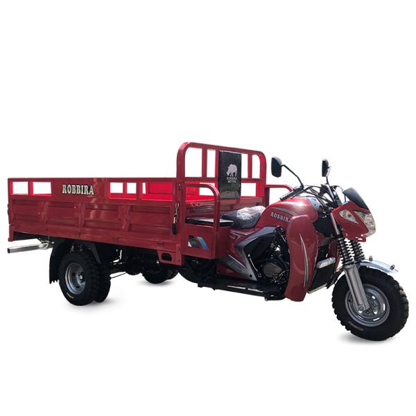 300cc Cargo Tricycle Motorcycle 1000-2000kg Load Capacity 65Km/h