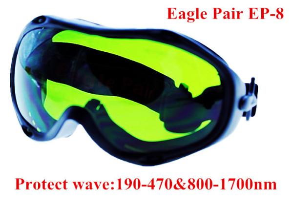 355nm UV laser protective glasses / 10.6um CO2 laser safety goggles