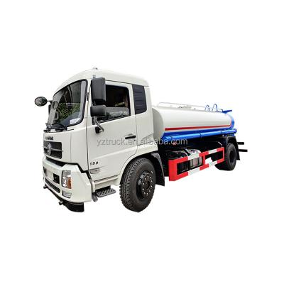 Dongfeng 4X2 Lhd 9.1CBM Cami n cisterna de transporte de agua Euro 5 180HP Carro de riego di sel