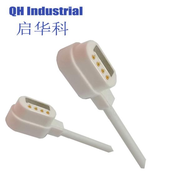4Pin Czech Repubic PCB Terminal Magnetic Power Connector Smart Device Magnetic Pogo Pin Charger Connector