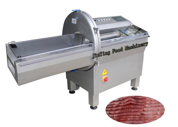 Sausage Meat Processing Machine / Automatic Meat Slicer Shredder With Video
