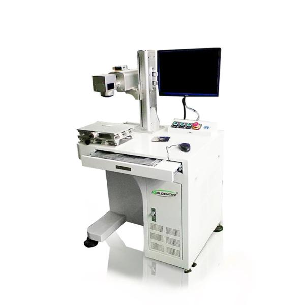Laser Marking Machine for Metal Raycus/JPT/Max Stainless Silver Gold Fiber 20w 30w 50w 100W Crytal Applicable Weight 110kg