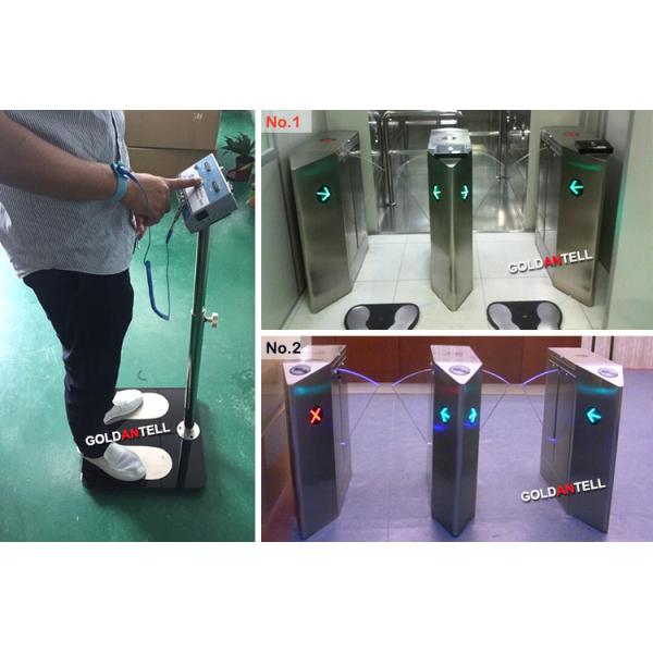 Турникет читателя rfid барьера Turnstyle талии управления доступом высокий для входа школы или больницы