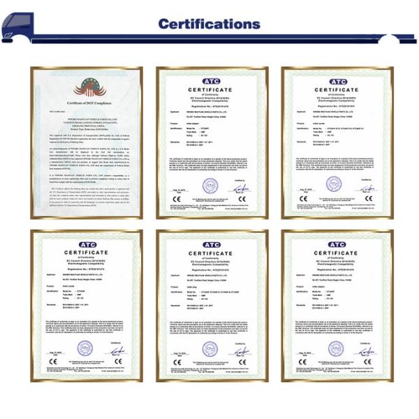 OEM Standard Trailer Plug European Type 12v  N Type 7 Pole Metal Trailer Plug